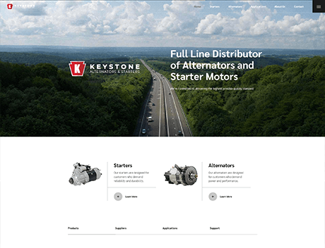 White Label Ninja Keystone Website Design